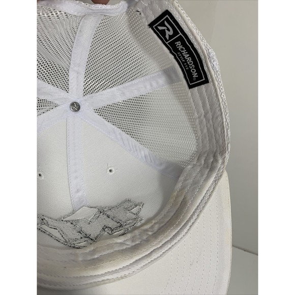 TNT turner Network Television White Mesh Trucker Cap Hat One Size Snapback - Picture 11 of 12